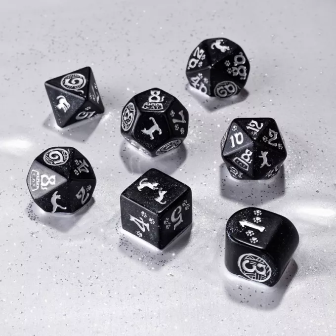 Набір кубиків Cats Modern Dice Set: Waffle (7)