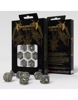 Набір кубиків Dracopolis: Scandinavian Blackfang Dice Set (7)