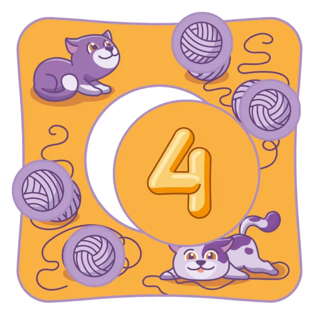 Настільна гра Муркітлива лічба