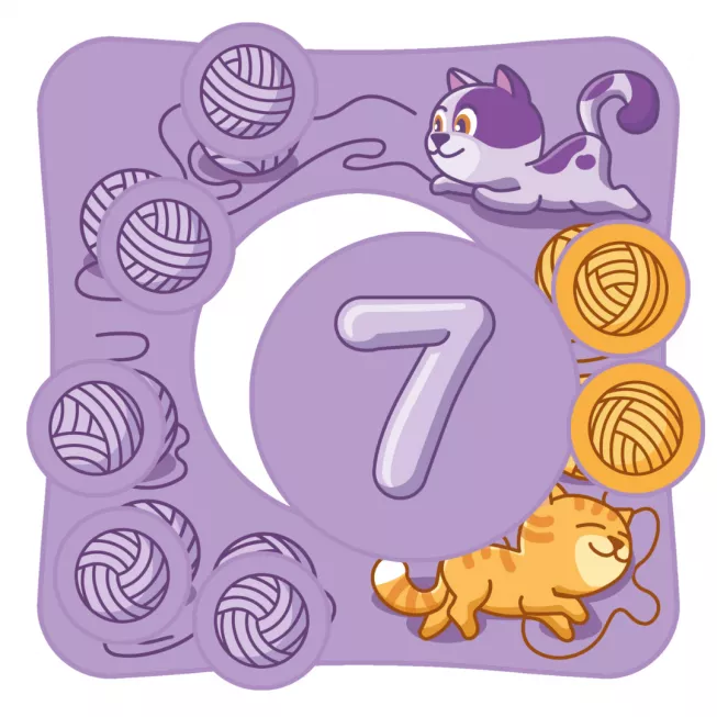 Настільна гра Муркітлива лічба