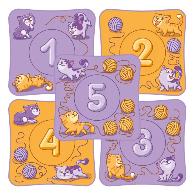 Настільна гра Муркітлива лічба