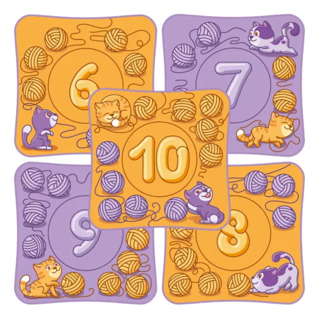 Настільна гра Муркітлива лічба