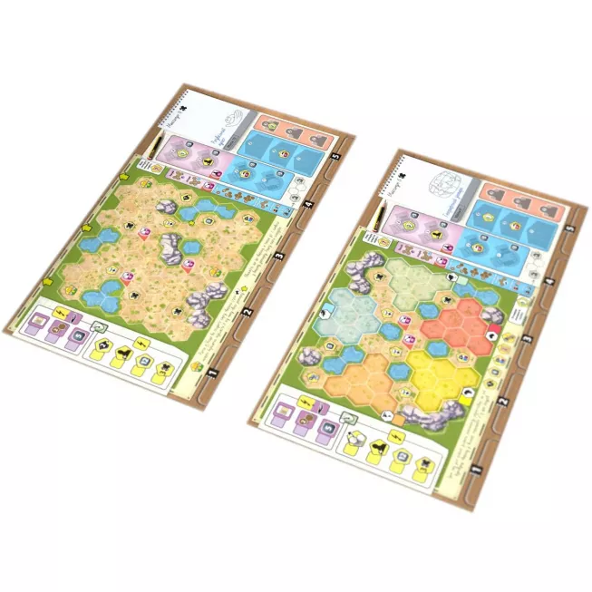 Новий Ковчег. Мапи зоопарків (Набір 1). Zoo Map Pack 1