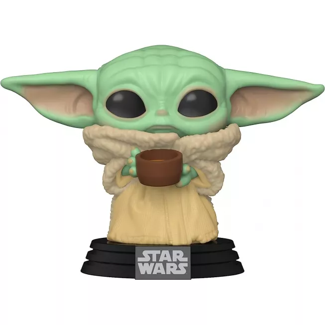 Фігурка Малюк Йода з чашкою - Funko POP Star Wars The Mandalorian #378: The Child (with Cup)