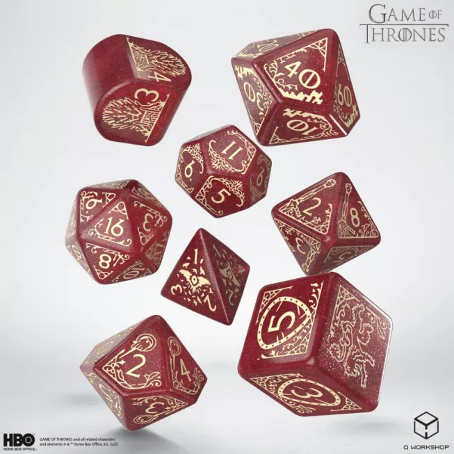 Набір кубиків Game of Thrones. Lannister Dice Set