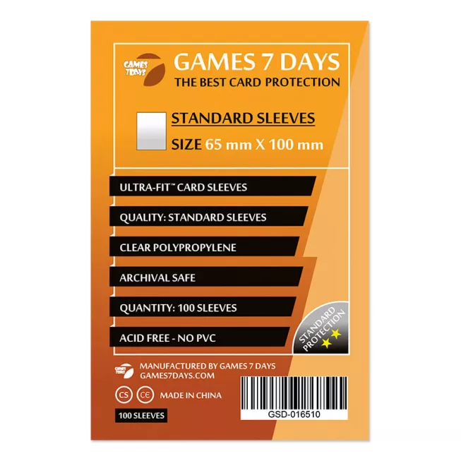 Протектори Games7Days (65 x 100 мм) Standard Magnum (100 шт)