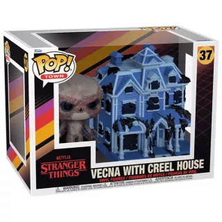 Фігурка Векна з будинком Кріла - Funko POP! Town #37: Stranger Things - Vecna with Creel house