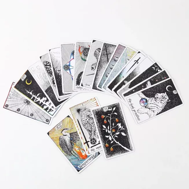 Карти ТАРО Дике Невідоме (Жерстяна коробка)