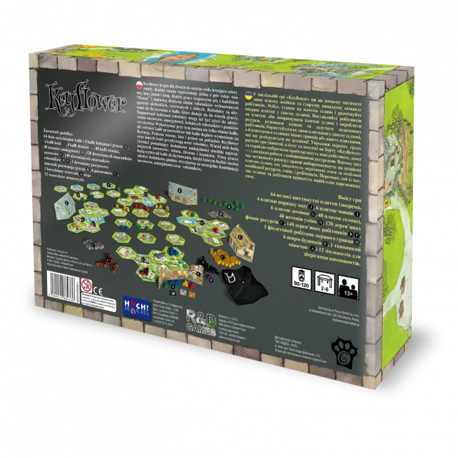 Настільна гра Keyflower. Українське видання