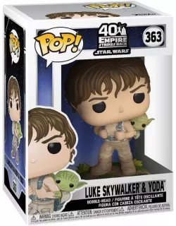 Фігурка Люк з Йодою - Funko POP Star Wars #363: Training Luke with Yoda