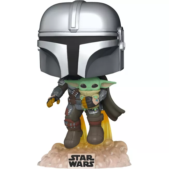 Фігурка Мандалорець із Малюком - Funko POP Star Wars The Mandalorian #402