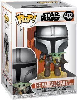 Фігурка Мандалорець із Малюком - Funko POP Star Wars The Mandalorian #402