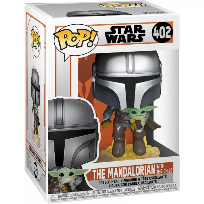 Фігурка Мандалорець із Малюком - Funko POP Star Wars The Mandalorian #402