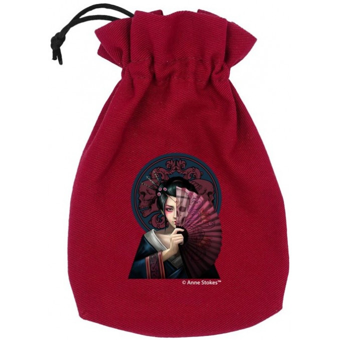 Мішечок Anne Stokes Dice Pouch: Geisha Skull