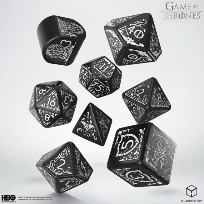 Набір кубиків Game of Thrones. Night's Watch Dice Set