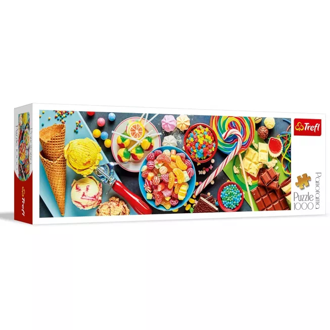 Панорамний пазл Солодощі (1000)