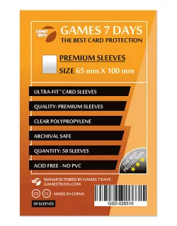 Протектори Games7Days (65 x 100 мм) Premium Magnum (50 шт)