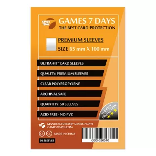 Протектори Games7Days (65 x 100 мм) Premium Magnum (50 шт)
