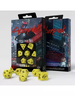Набір кубиків Cyberpunk Red Dice Set: Danger Zone