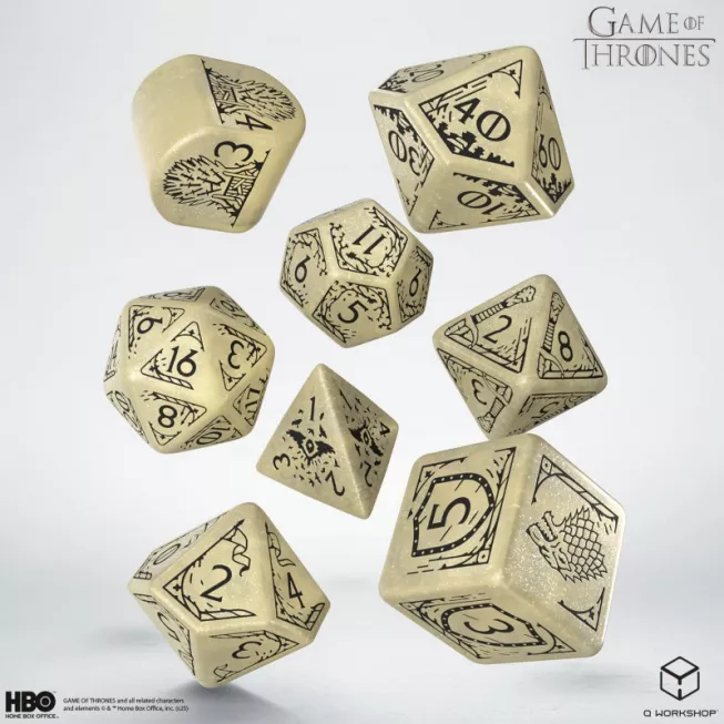 Набір кубиків Game of Thrones. Stark Dice Set