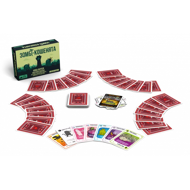 Настільна гра Вибухові кошенята: Зомбі-кошенята (Zombie Kittens)