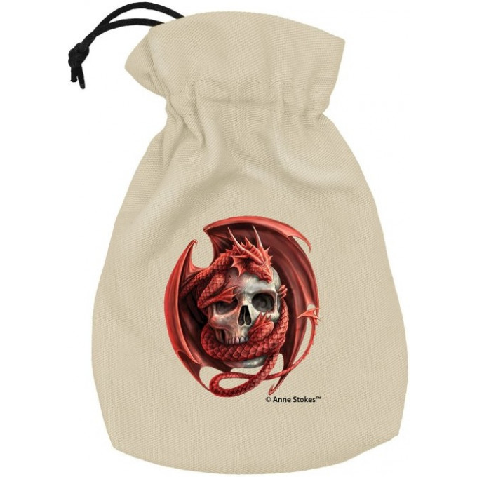 Мішечок Anne Stokes Dice Pouch: Skull Embrace