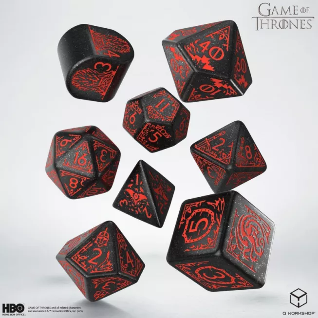 Набір кубиків Game of Thrones. Targaryen Dice Set