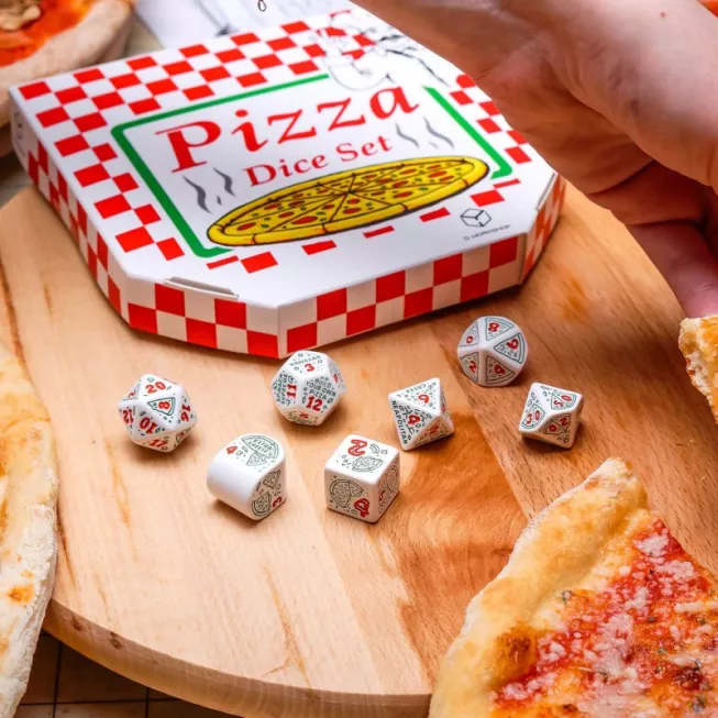 Набір кубиків Pizza Modern Dice Set: Pepperoni (7)
