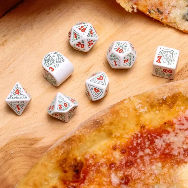Набір кубиків Pizza Modern Dice Set: Pepperoni (7)