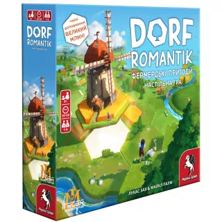 Настільна гра Дорфромантік - Фермерські Пригоди (Dorfromantik)