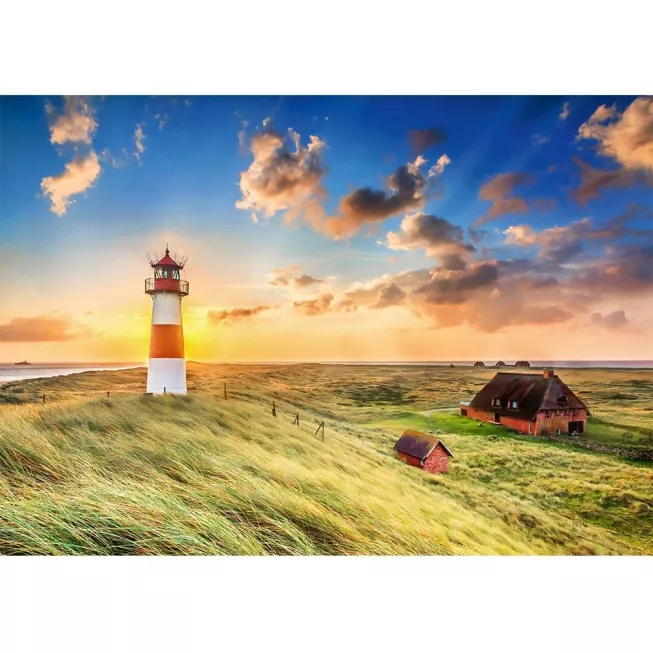 Пазл Маяк Ліст-Ост, Німеччина (1000)