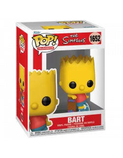 Фігурка Барт зі скейтбордом - Funko POP Simpsons #1652: Bart with Skateboard