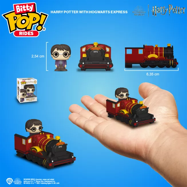 Гаррі Поттер і Гоґвортський експрес - Bitty Pop! Rides: Harry Potter and Hogwarts Express