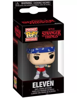 Фігурка Одинадцять з банданою - Funko POP! Keychain: Stranger Things - Eleven