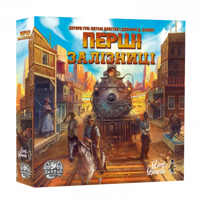 Настільна гра Перші Залізниці (Pioneer Rails)