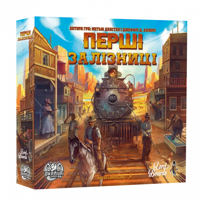 Настільна гра Перші Залізниці (Pioneer Rails)
