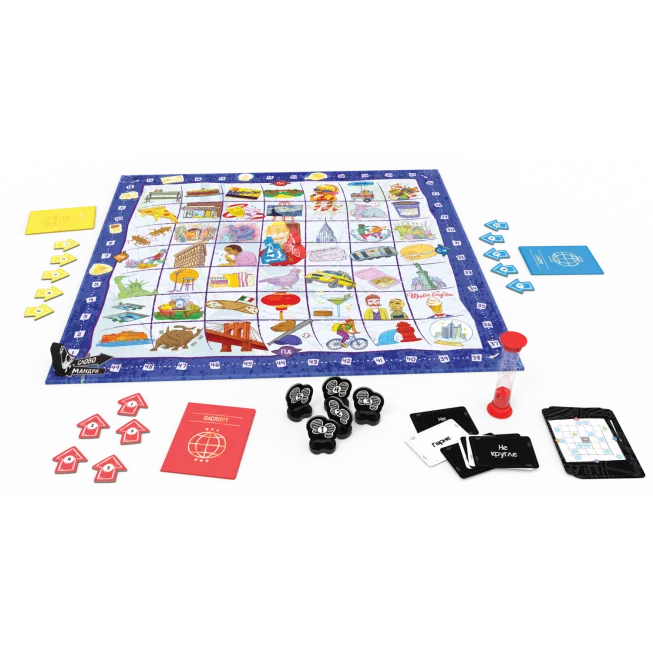 Настільна гра Словомандри (Word Traveler): купити за кращою ціною в Україні