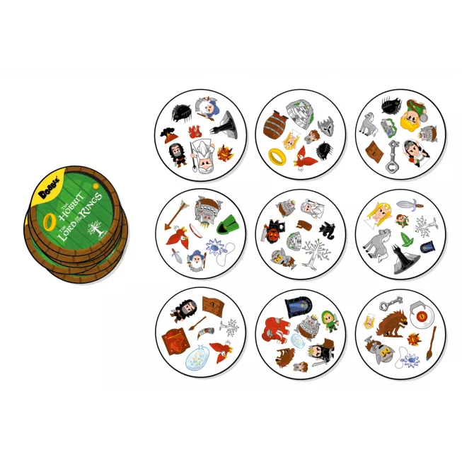 Настільна гра Доббль Володар Перснів і Гобіт (Dobble: The Lord of the Rings & Hobbit)