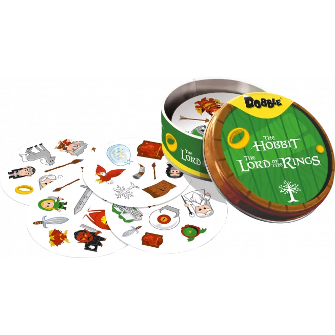 Настільна гра Доббль Володар Перснів і Гобіт (Dobble: The Lord of the Rings & Hobbit)