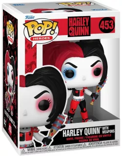 Фігурка Гарлі Квінн - Funko POP Heroes DC #453: Harley Quinn with Weapons