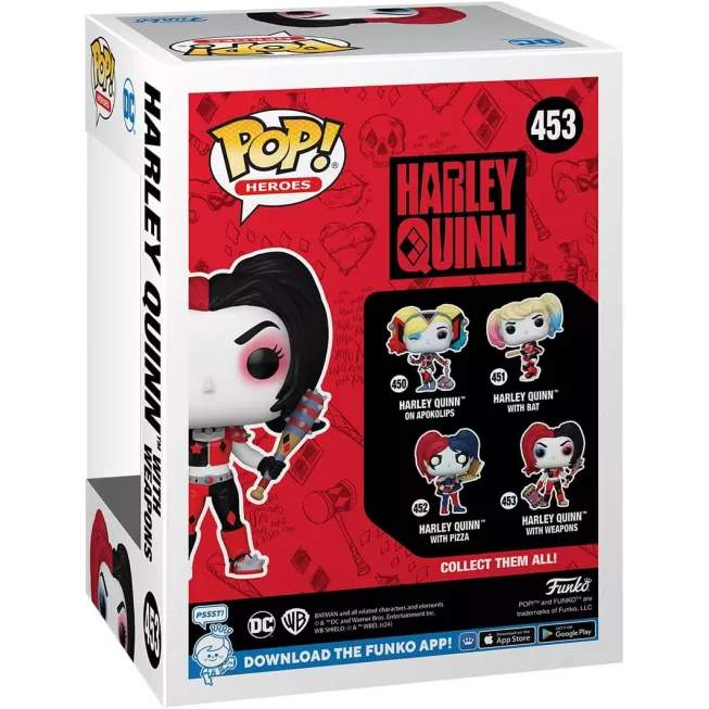 Фігурка Гарлі Квінн - Funko POP Heroes DC #453: Harley Quinn with Weapons