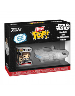 Хан Соло й Тисячолітній сокіл - Bitty Pop! Rides: Han Solo and The Millennium Falcon