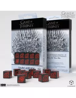 Набір кубиків Game of Thrones. Targaryen 10xD6 Dice Set