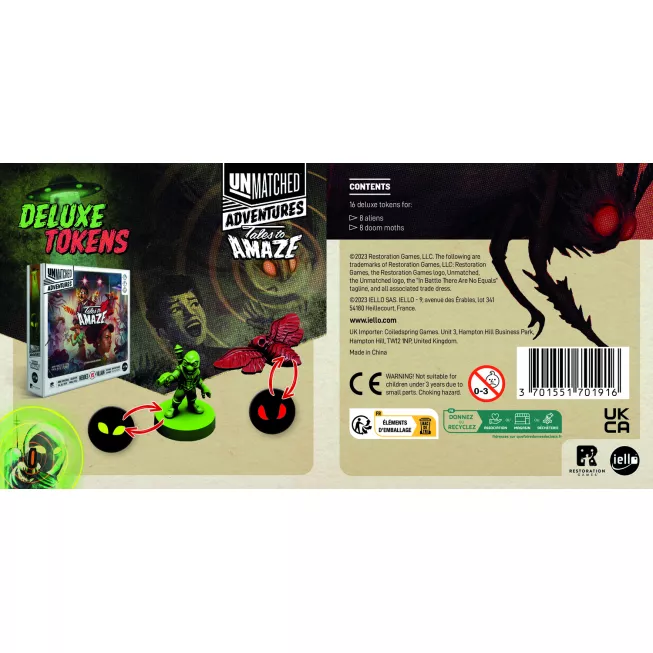 Unmatched Adventures: Tales to Amaze - Deluxe Tokens