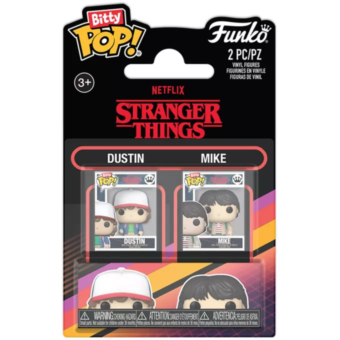 Дастін і Майк - Bitty Pop! Stranger Things: Dustin & Mike