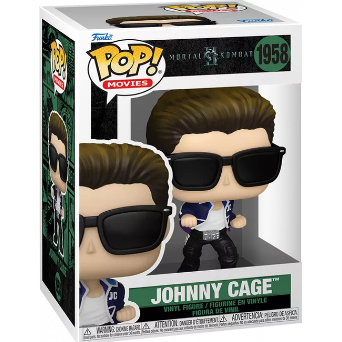 Фігурка Джонні Кейдж - Funko POP Movies #1958: Mortal Kombat 2 - Johnny Cage