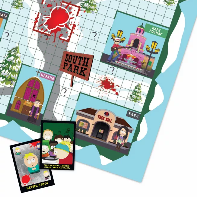 Настільна гра Хто вбив Кенні?