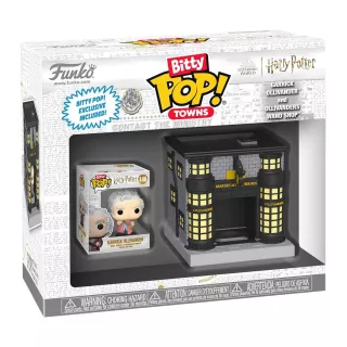 Олівандер і крамниця чарівних паличок - Bitty Pop! Towns: Garrick Ollivander and Ollivander Wand Shop
