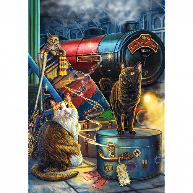 Пазл Чарівна колекція: Відьомський поїзд (1000)