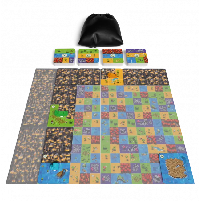 Настільна гра Рятуй котів (Race to the Raft)